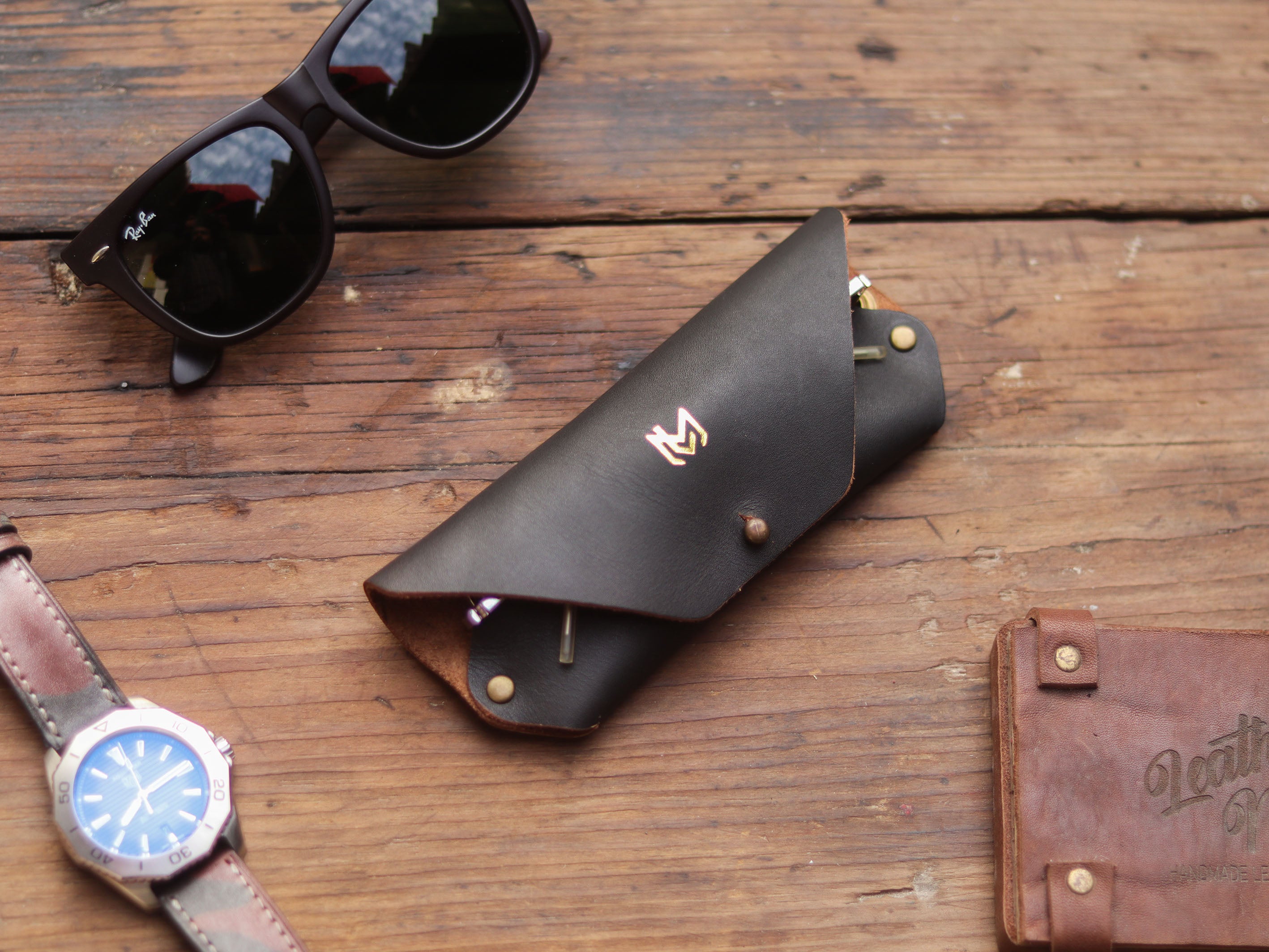 SG-1 SUNGLASSES CASE - HORWEN BLACK