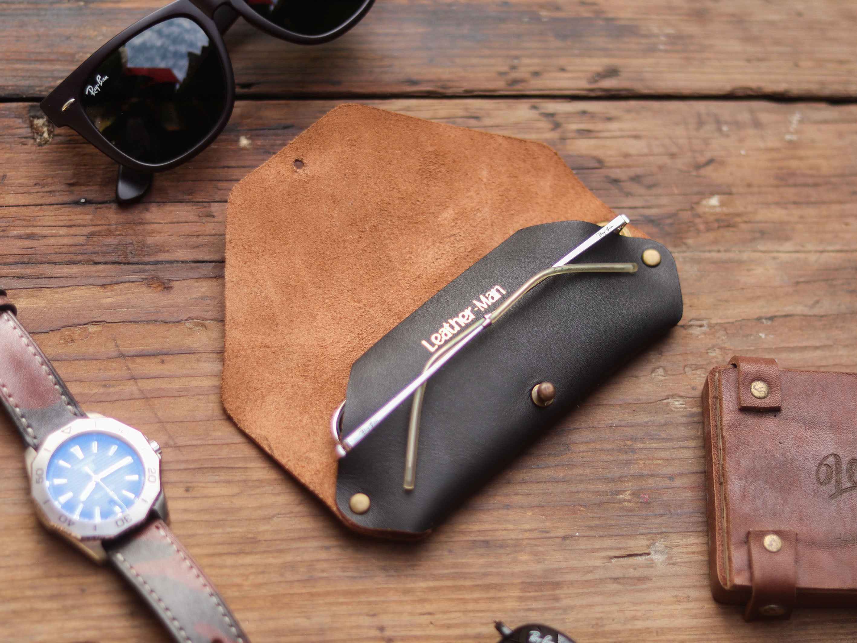 SG-1 SUNGLASSES CASE - HORWEN BLACK