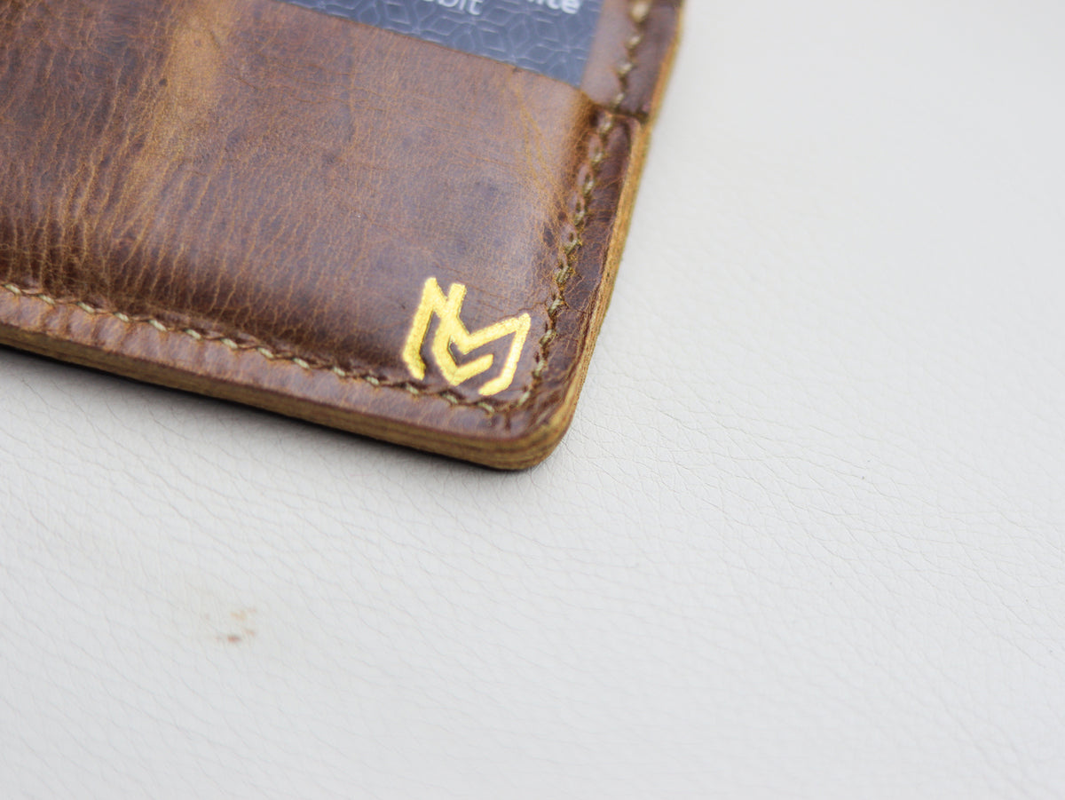 MINIMAL CLASSIC -  RUSSET BROWN VEG WAX PULL UP LEATHER