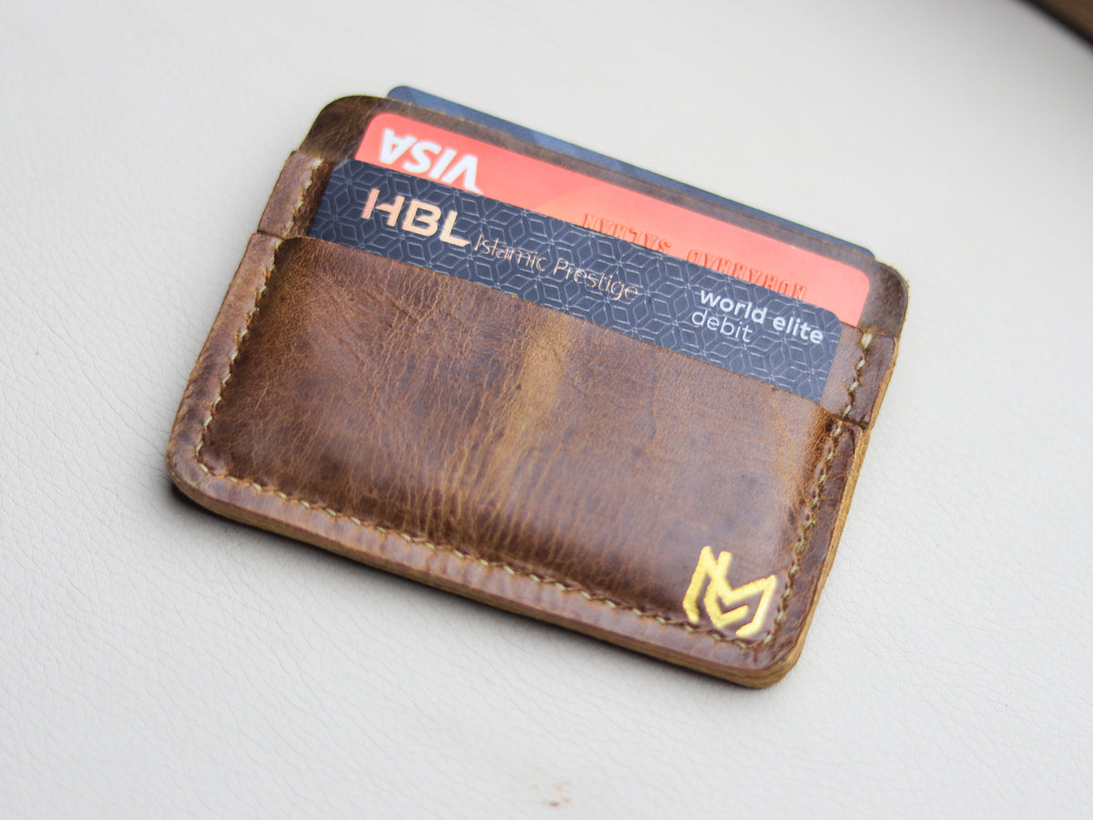 MINIMAL CLASSIC -  RUSSET BROWN VEG WAX PULL UP LEATHER