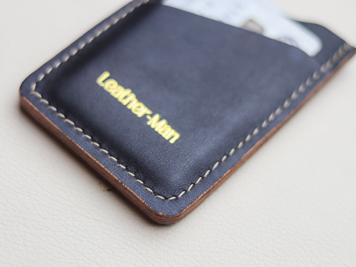 ARCHER - HORWEEN BLACK VEG TAN LEATHER