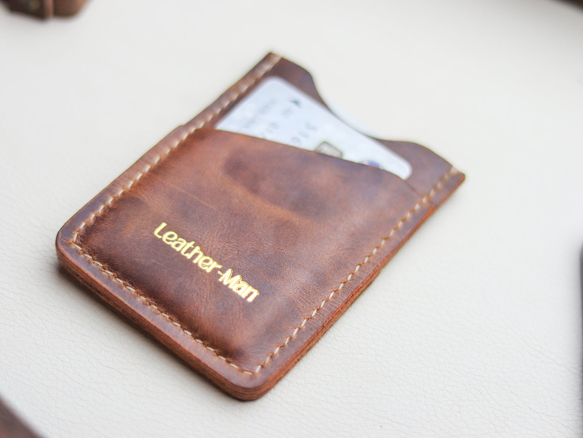 ARCHER - OLMO BROWN VEG WAX PULL UP LEATHER