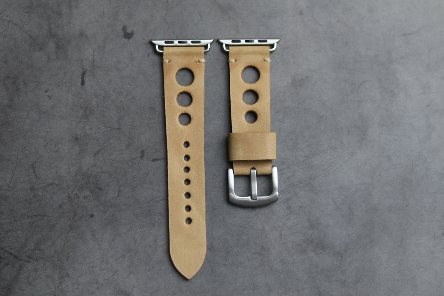 NATURAL BUTTERO HAND-CRAFTED APPLE WATCH STRAPS