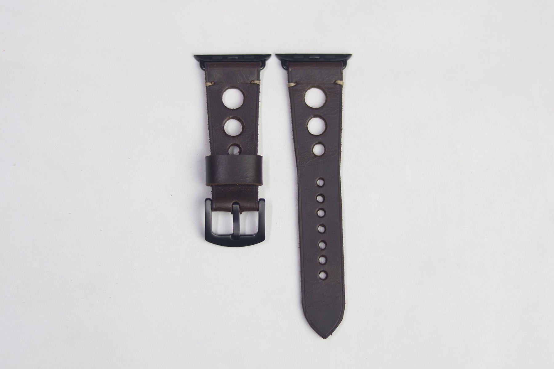 CHOCOLATE BROWN HAND-CRAFTED APPLE WATCH STRAPS