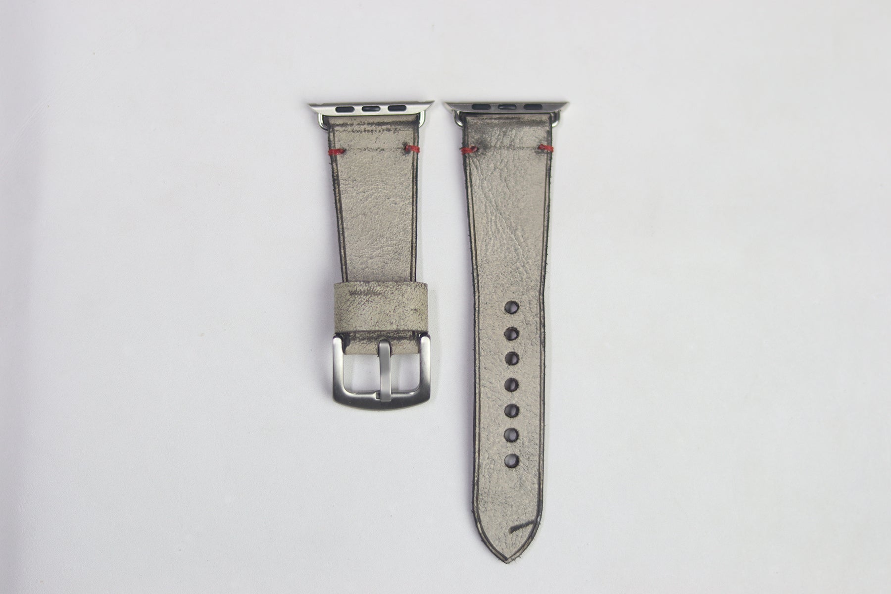 HARBOR GREY HAND-CRAFTED APPLE WATCH STRAPS