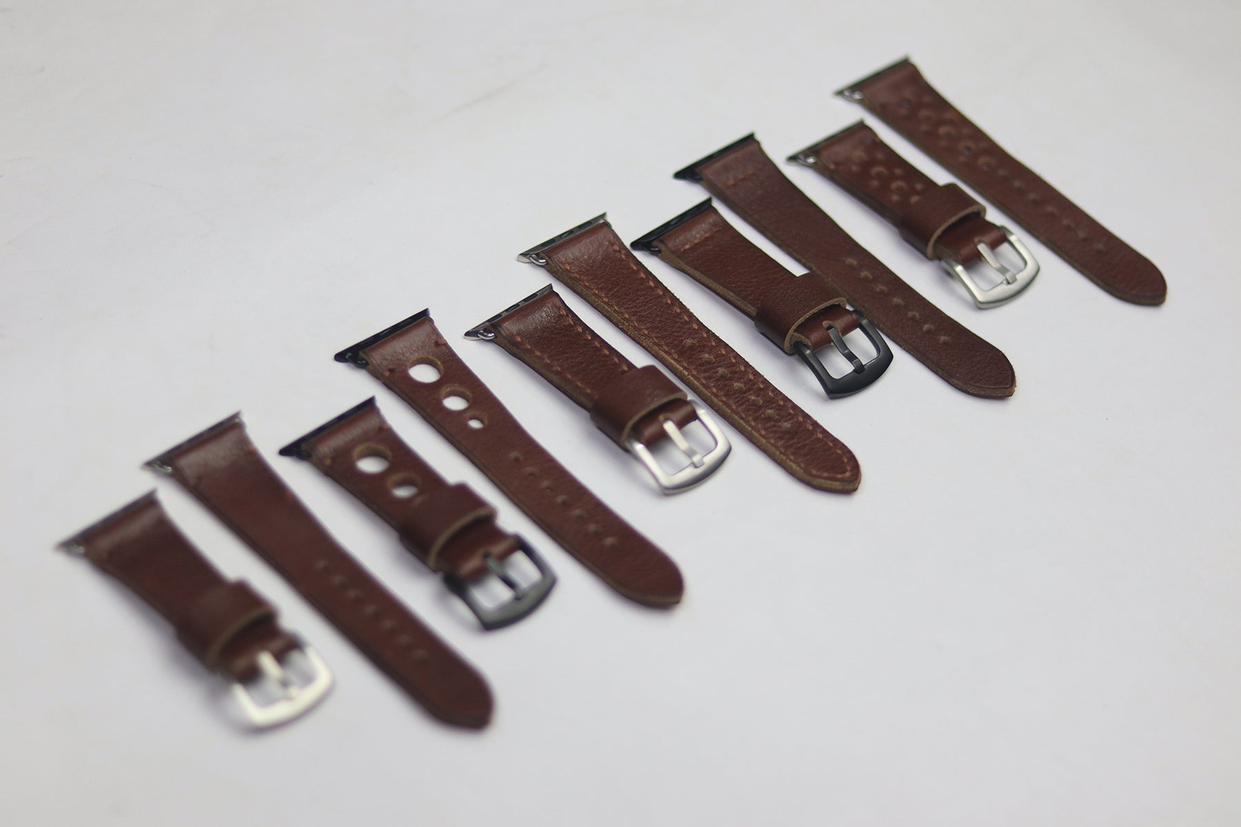 GINGERBREAD BROWN HAND-CRAFTED APPLE WATCH STRAPS