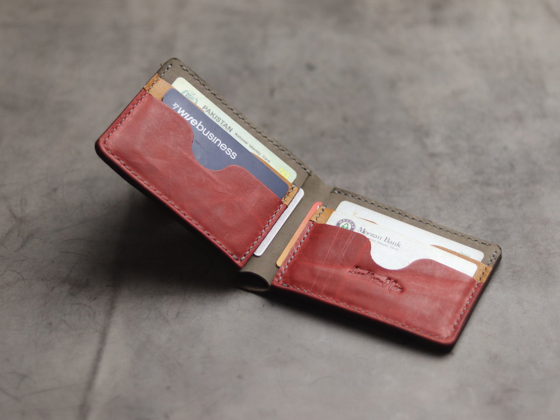 "CAMBRIDGE" RED, MUSTARD AND STONE GREY