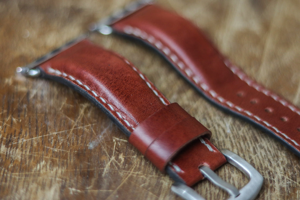 ROSEWOOD BURGUNDY PADDED STRAPS