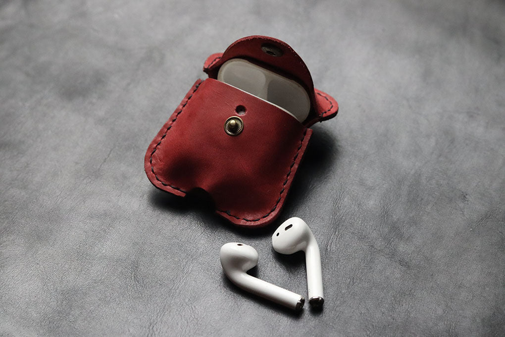 PRISMATIC RED AIRPODS CASE (FULL BODY PROTECTION)
