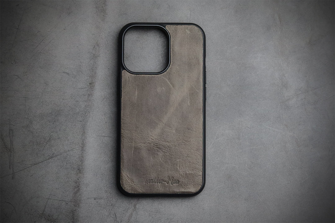 CHARCOAL GREY SIMPLE PHONE CASE