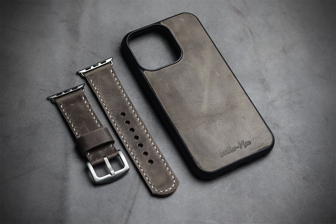 CHARCOAL GREY SIMPLE PHONE CASE